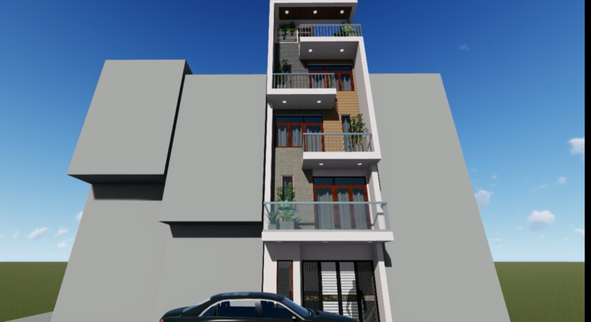 house elevation design